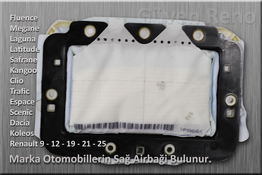 RENAULT CLİO ÇIKMA YEDEK PARÇA MEGAN3_SAGAİRBAG_B_BA5